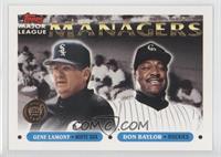 Major League Managers - Don Baylor, Gene Lamont