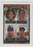 Top Prospects - Dave Silvestri, Chipper Jones, Benji Gil, Jeff Patzke