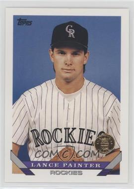 1993 Topps - [Base] - Inaugural Colorado Rockies #738 - Lance Painter