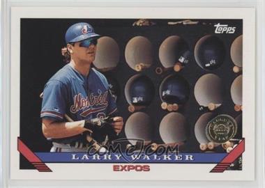 1993 Topps - [Base] - Inaugural Colorado Rockies #95 - Larry Walker