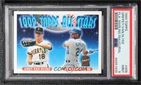 1992 Topps All Stars - Andy Van Slyke, Ken Griffey Jr. [PSA 9 MINT]