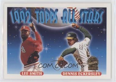 1993 Topps - [Base] - Inaugural Florida Marlins #411 - 1992 Topps All Stars - Dennis Eckersley, Lee Smith