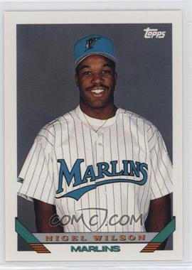 1993 Topps - [Base] - Inaugural Florida Marlins #426 - Nigel Wilson