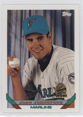 1993 Topps - [Base] - Inaugural Florida Marlins #454 - John Johnstone