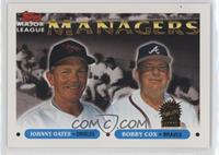 Major League Managers - Johnny Oates, Bobby Cox