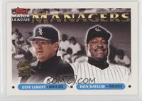 Major League Managers - Don Baylor, Gene Lamont