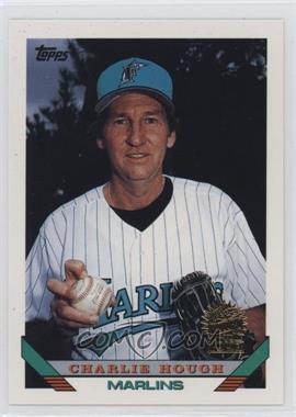 1993 Topps - [Base] - Inaugural Florida Marlins #520 - Charlie Hough