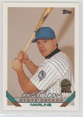 1993 Topps - [Base] - Inaugural Florida Marlins #544 - Steve Decker