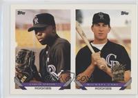 Future Stars of the Colorado Rockies - Garvin Alston, Michael Case