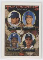 Top Prospects - Mike Piazza, Brook Fordyce, Carlos Delgado, Donnie Leshnock