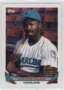 1993 Topps - [Base] - Inaugural Florida Marlins #722 - Chuck Carr