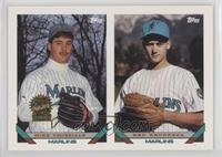 Future Stars of the Florida Marlins - Mike Veneziale, Ken Kendrena