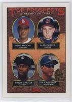 Top Prospects - Rene Arocha, Alan Embree, Brien Taylor, Tim Crabtree