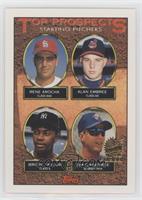 Top Prospects - Rene Arocha, Alan Embree, Brien Taylor, Tim Crabtree