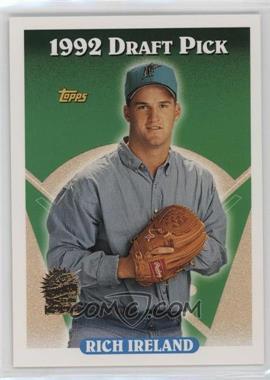 1993 Topps - [Base] - Inaugural Florida Marlins #767 - Rich Ireland