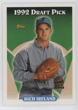 1993 Topps - [Base] - Inaugural Florida Marlins #767 - Rich Ireland