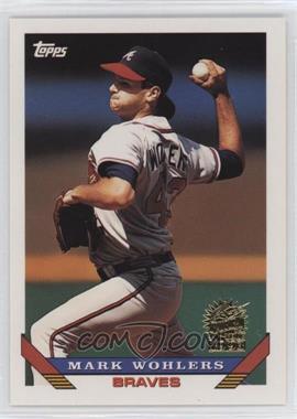 1993 Topps - [Base] - Inaugural Florida Marlins #8 - Mark Wohlers