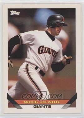 1993 Topps - [Base] #10 - Will Clark