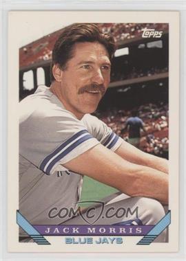 1993 Topps - [Base] #185 - Jack Morris [Good to VG‑EX]