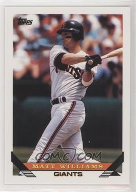 1993 Topps - [Base] #225 - Matt Williams