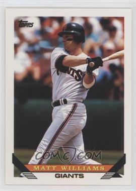 1993 Topps - [Base] #225 - Matt Williams