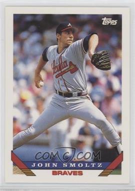 1993 Topps - [Base] #35 - John Smoltz [Poor to Fair]