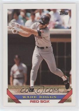 1993 Topps - [Base] #390 - Wade Boggs