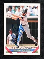 Wade Boggs [JSA Certified COA Sticker]