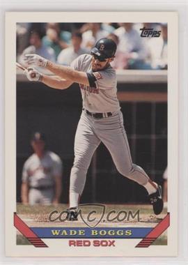 1993 Topps - [Base] #390 - Wade Boggs [EX to NM]