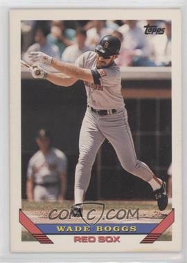 1993 Topps - [Base] #390 - Wade Boggs [EX to NM]