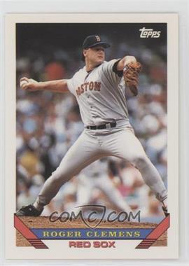 1993 Topps - [Base] #4 - Roger Clemens