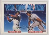 1992 Topps All Stars - Fred McGriff, Frank Thomas [EX to NM]