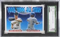 1992 Topps All Stars - Andy Van Slyke, Ken Griffey Jr. [SGC 10 GEM]