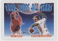 1992 Topps All Stars - Dennis Eckersley, Lee Smith