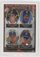 Top Prospects - Ryan Klesko, Ivan Cruz, Bubba Smith, Larry Sutton