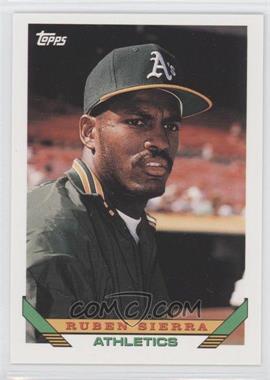 1993 Topps - [Base] #440 - Ruben Sierra