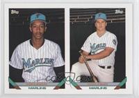 Future Stars of the Florida Marlins - Don Lemon, Todd Pridy