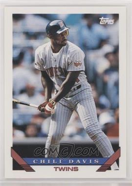 1993 Topps - [Base] #455 - Chili Davis