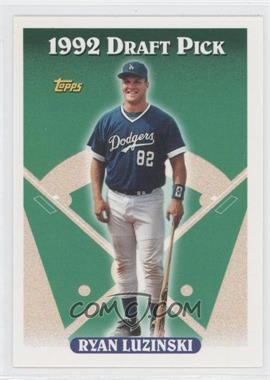 1993 Topps - [Base] #481 - Ryan Luzinski