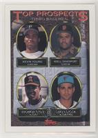 Top Prospects - Kevin Young, Adell Davenport, Eduardo Perez, Lou Lucca