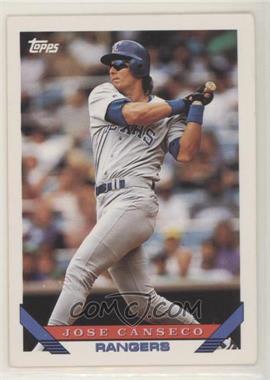 1993 Topps - [Base] #500 - Jose Canseco [EX to NM]