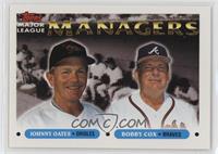 Major League Managers - Johnny Oates, Bobby Cox