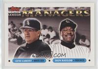 Major League Managers - Don Baylor, Gene Lamont