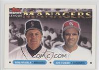 Major League Managers - Lou Piniella, Joe Torre [Noted]