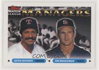 Major League Managers - Kevin Kennedy, Jim Riggleman [EX to NM]