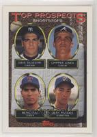 Top Prospects - Dave Silvestri, Chipper Jones, Benji Gil, Jeff Patzke [EX …