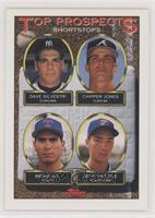 Top Prospects - Dave Silvestri, Chipper Jones, Benji Gil, Jeff Patzke