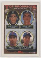 Top Prospects - Dave Silvestri, Chipper Jones, Benji Gil, Jeff Patzke