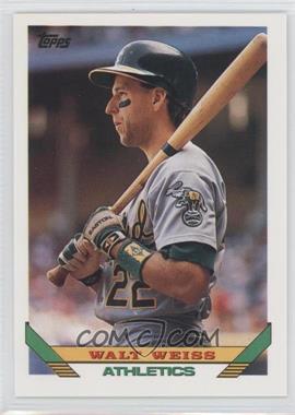 1993 Topps - [Base] #580 - Walt Weiss