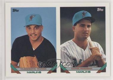 1993 Topps - [Base] #599 - Future Stars of the Florida Marlins - Clemente Nunez, Daniel Robinson